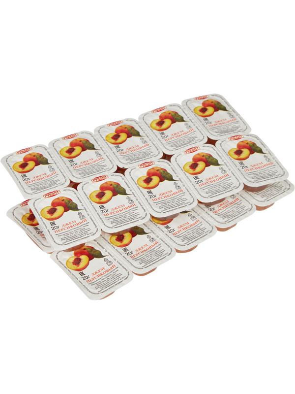 Джем Руконт порц. персик 20г/шт 20 шт/уп