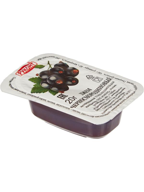 Джем Руконт порц. черная смородина 20г/шт 20 шт/уп