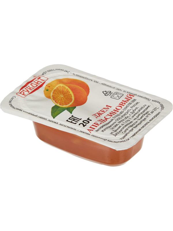 Джем Руконт порц. апельсин 20 г/шт 20 шт/уп