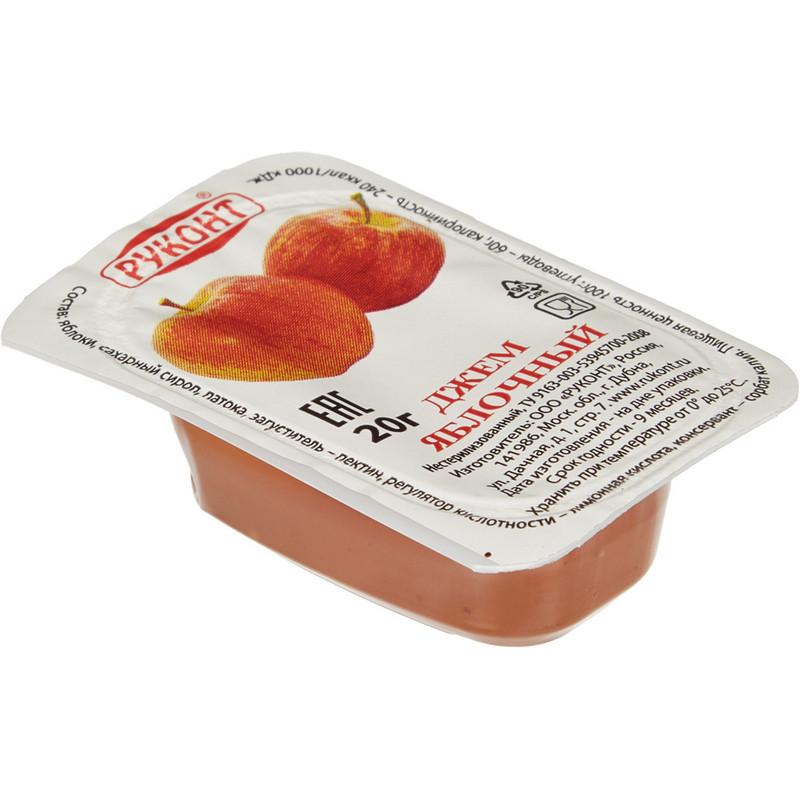 Джем Руконт порц. яблоко 20 г/шт 20 шт/уп