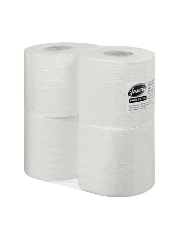 Бумага туалетная 2сл бел 100%цел, 50м, 4рул/уп
