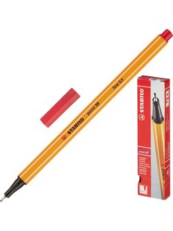 Линер STABILO Point 88/50 темно-красный Германия