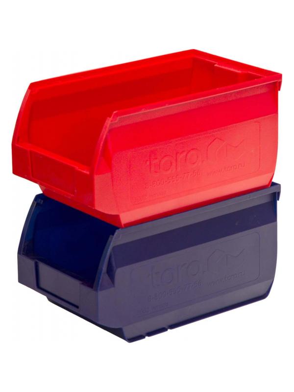 Контейнер ПП,250х150х130мм, Verona,сплош/сплош, кр