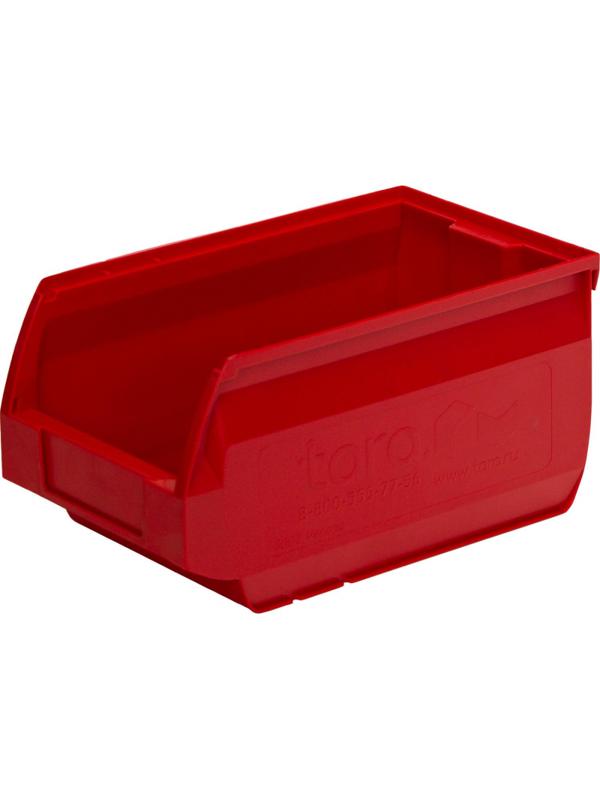 Контейнер ПП,250х150х130мм, Verona,сплош/сплош, кр