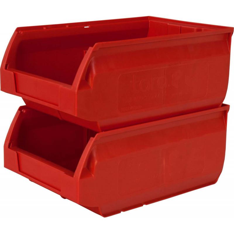 Контейнер ПП,350х230х150мм, Milano,сплош/сплош, красный арт.5003