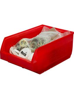 Контейнер ПП,350х230х150мм, Milano,сплош/сплош, красный арт.5003