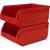 Контейнер ПП,350х230х150мм, Milano,сплош/сплош, красный арт.5003