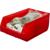 Контейнер ПП,350х230х150мм, Milano,сплош/сплош, красный арт.5003