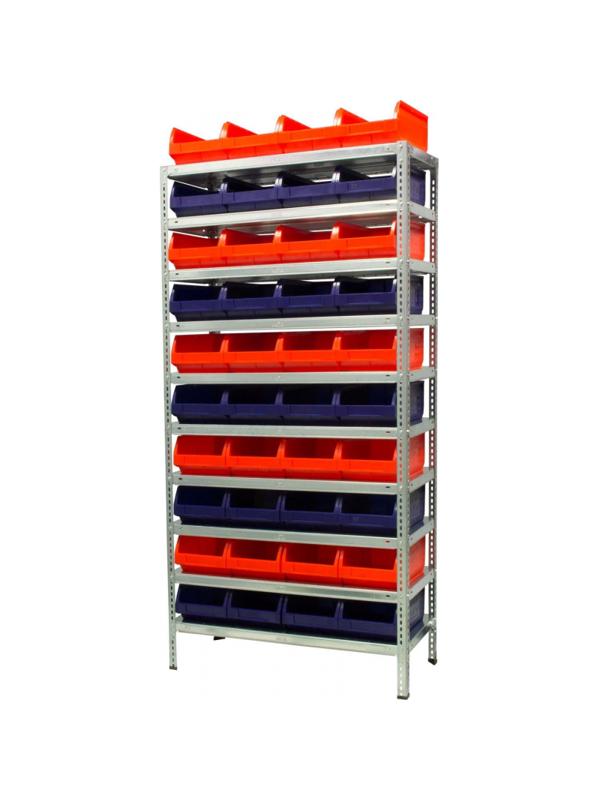 Контейнер ПП,350х230х150мм, Milano,сплош/сплош, красный арт.5003