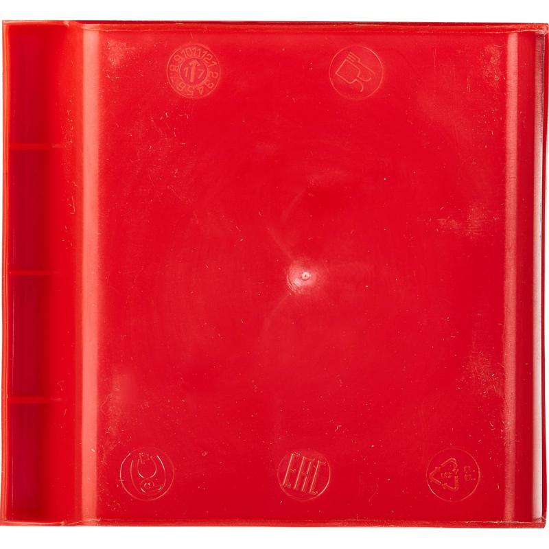 Контейнер ПП,107х98х47мм,сплош/сплош,арт.5000_крас