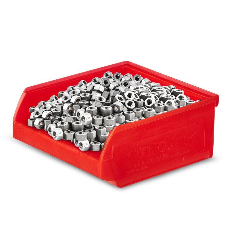 Контейнер ПП,107х98х47мм,сплош/сплош,арт.5000_крас