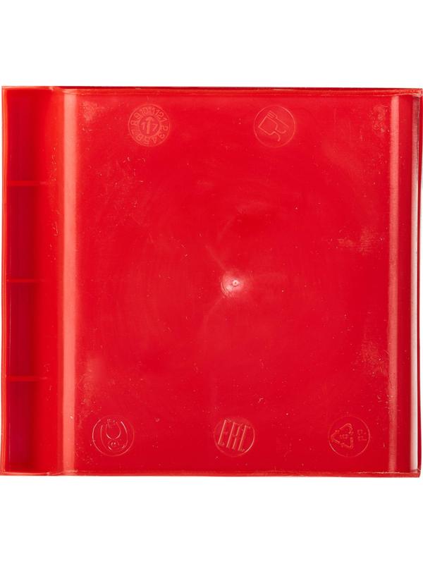 Контейнер ПП,107х98х47мм,сплош/сплош,арт.5000_крас