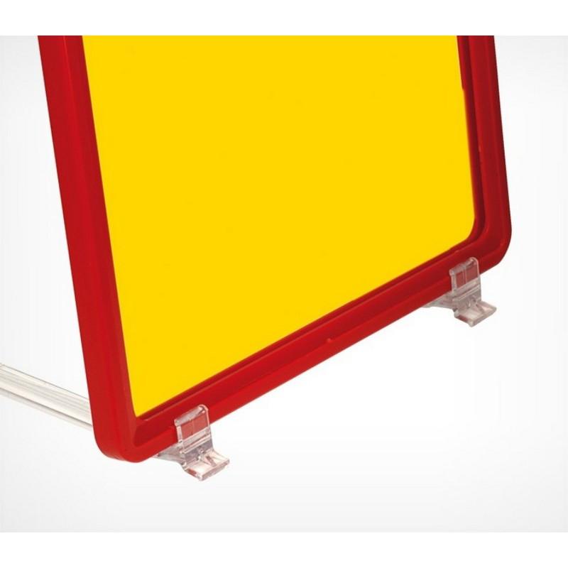 Рамка пластиковая А6, прозрачный, 10шт/уп 102006-00