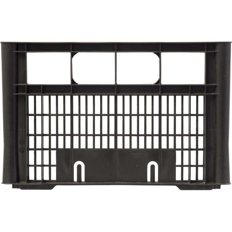 Ящик ПП,400х300х185мм,перф/перф,арт. 103_ черный