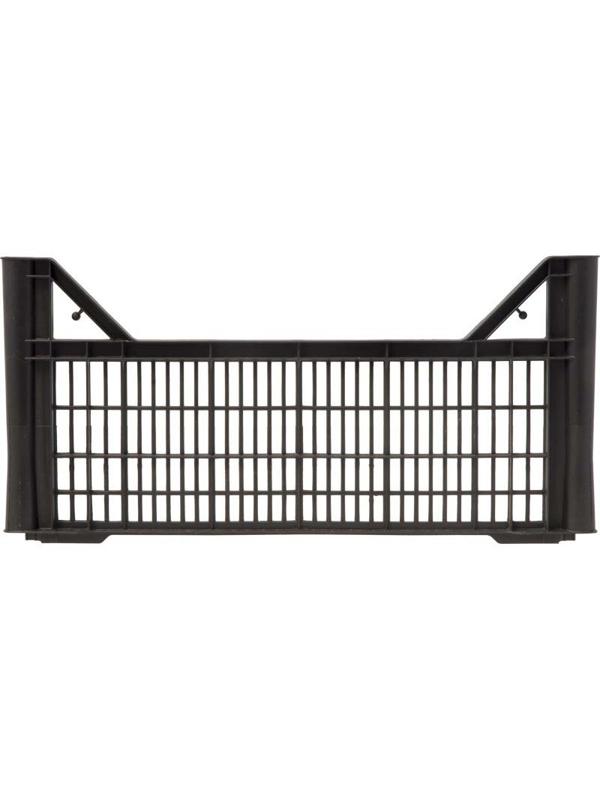 Ящик ПП,400х300х185мм,перф/перф,арт. 103_ черный