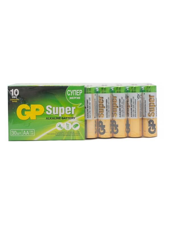 Батарейка GP АА 15A-2CRVS30, 30шт/уп