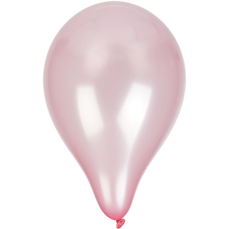 Шары надувные Металлик ассорти 10шт/уп Х-71(M9 /23см)(101746)(763458).