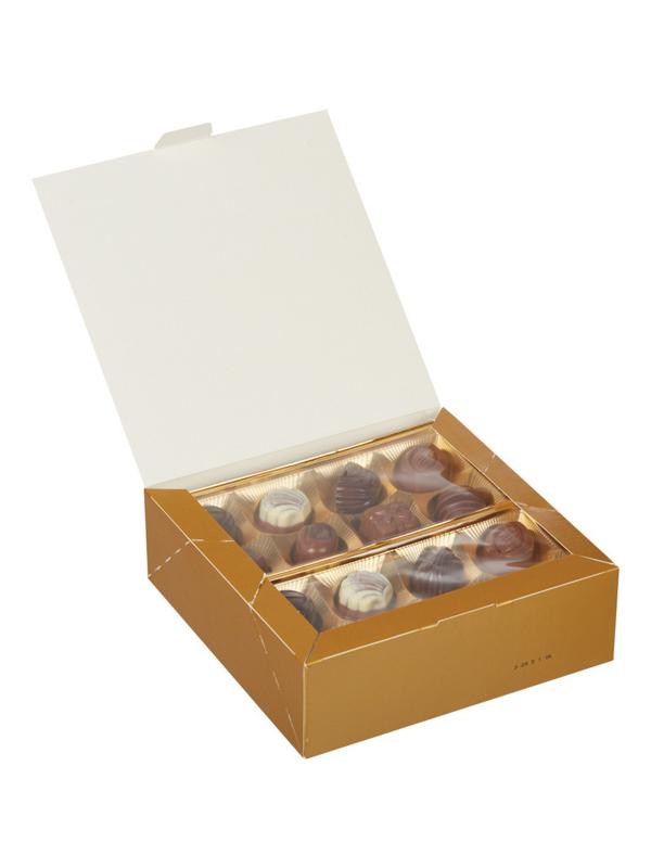 Набор шоколадных конфет  Пралине Маршанд  ассорти из 16 видов 400гр/в ассор