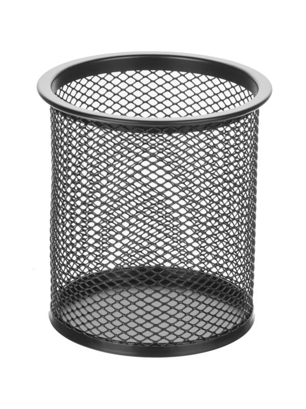 Подставка Attache для письм. прин. цилиндр., d89х100мм, металл.сетка чёрная