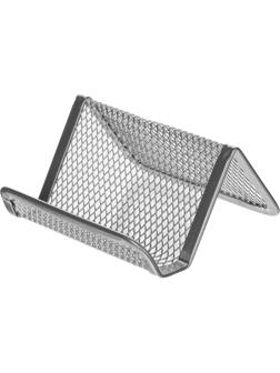 Подставка Attache для визиток, серебро LD01-18-3