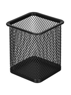 Подставка Attache для письм.прин.квадр.80х80мм,выс.98мм,металл.сетка чёрная