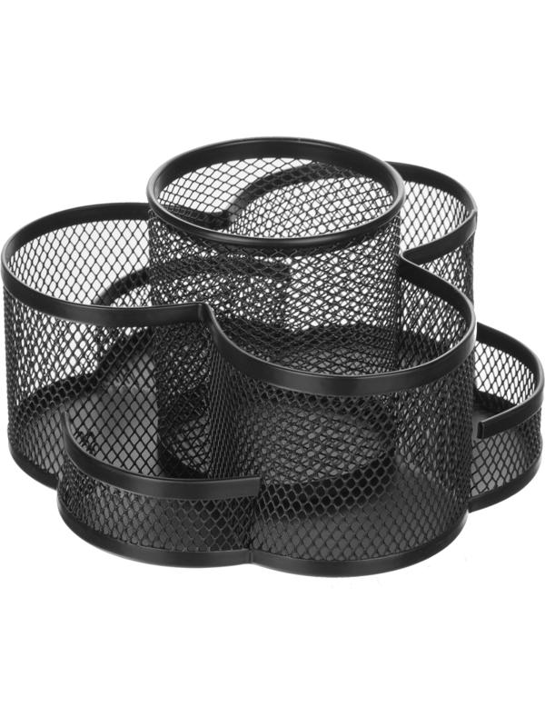 Подставка-органайзер Attache 7 секций черный LD01-188-25 металл.сетка