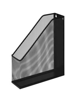 Вертикальный накопитель Attache для бумаг металл сетка, ширина 72мм чёрный