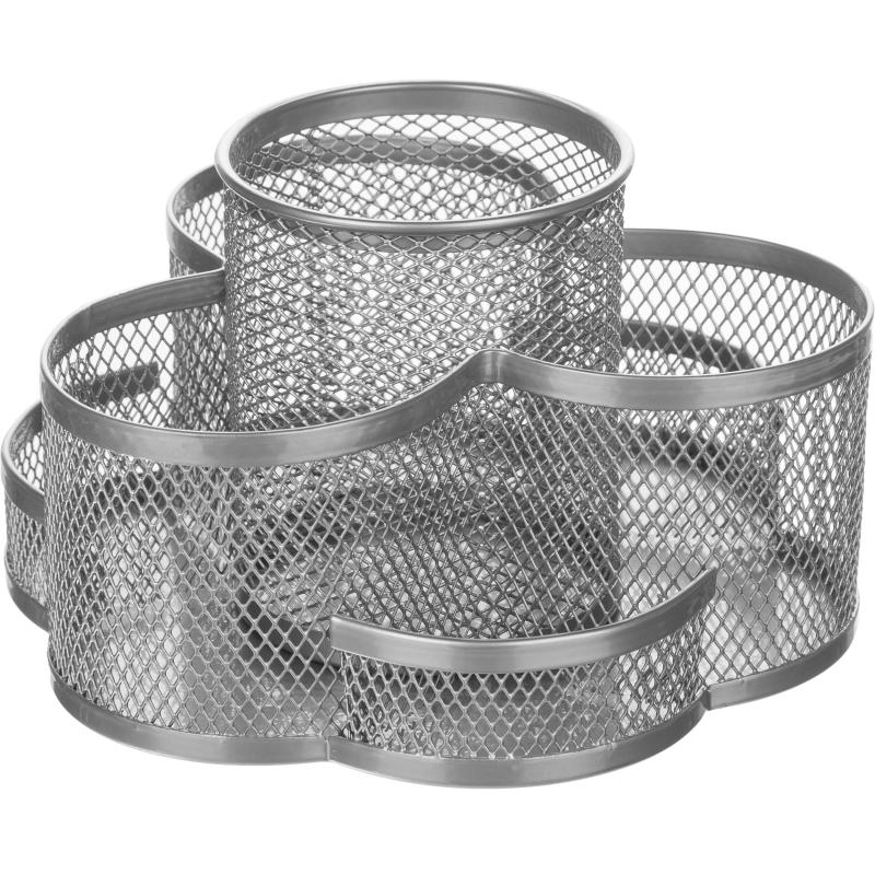 Подставка-органайзер Attache 7 секций серебро LD01-188-25, металл.сетка