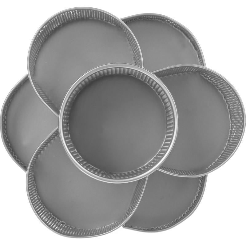 Подставка-органайзер Attache 7 секций серебро LD01-188-25, металл.сетка