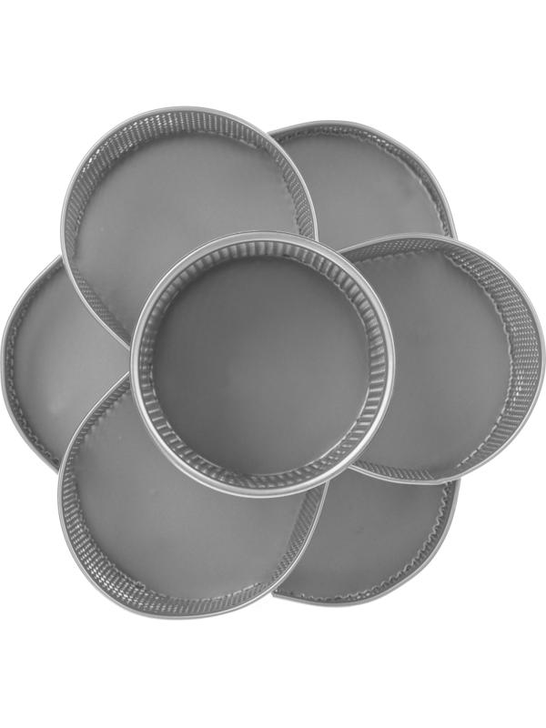 Подставка-органайзер Attache 7 секций серебро LD01-188-25, металл.сетка