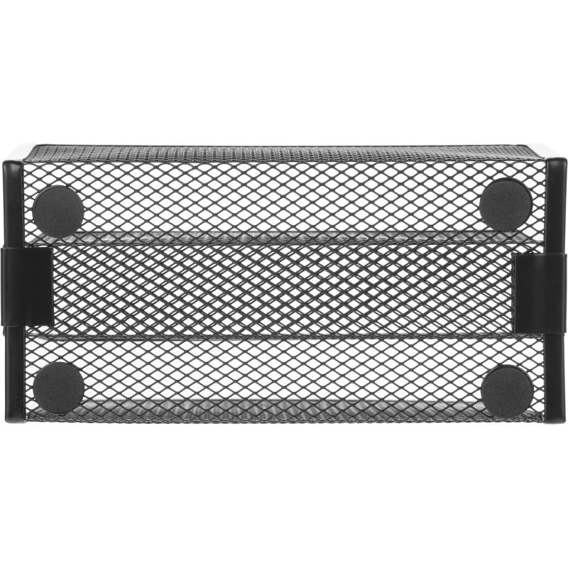 Подставка Attache 3х секц. для бумаг и писем, мет. сетка, выс.135мм чёрная