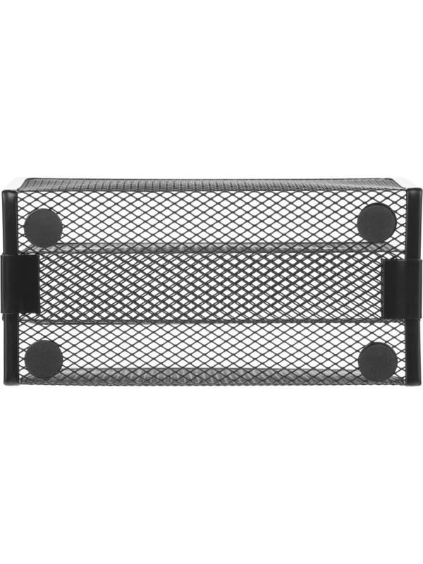 Подставка Attache 3х секц. для бумаг и писем, мет. сетка, выс.135мм чёрная