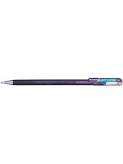 Ручка гелевая Pentel Hibrid Dual Metallic 1мм хамелеон фиолет+син K110-DVX