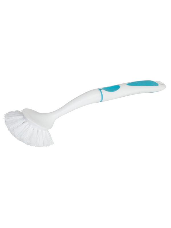 Щетка для мытья посуды Софтэль / Ballet белый/бирюзовый SV3081БЛБРЗ-25РS