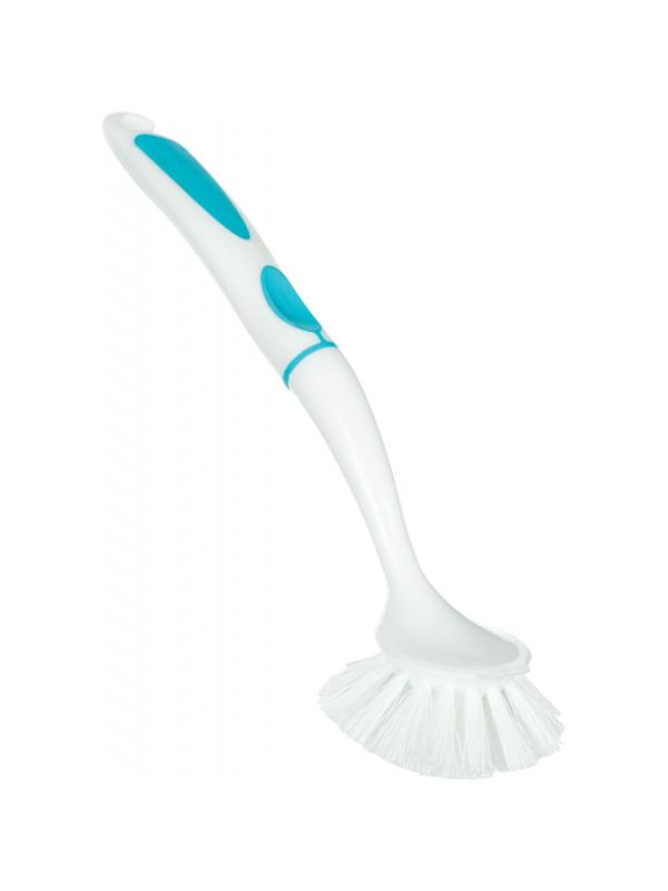 Щетка для мытья посуды Софтэль / Ballet белый/бирюзовый SV3081БЛБРЗ-25РS