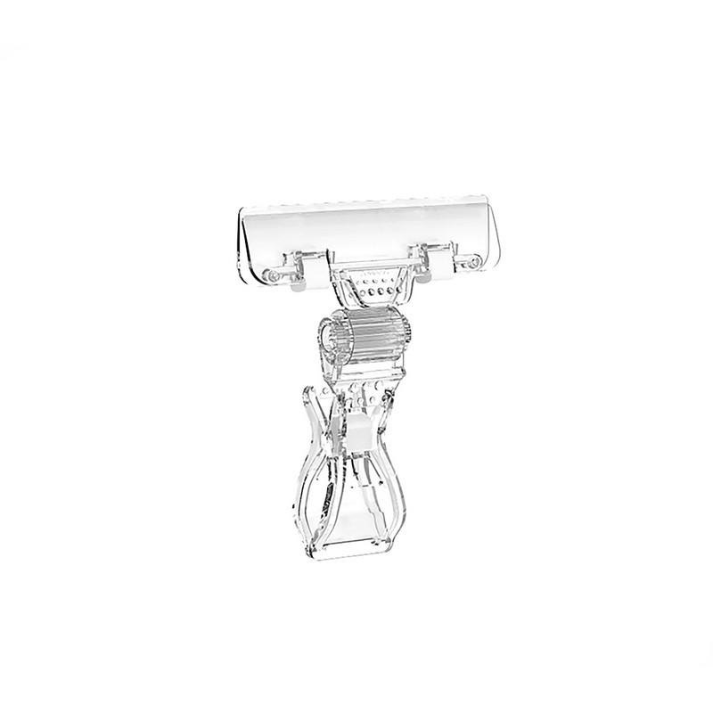 Ценникодержатель подвесной на прищепке унив.с шир. 10 шт./уп