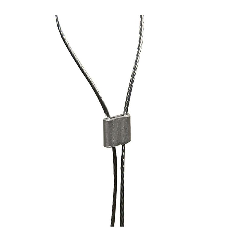 Клипса зажимная для стального троса WIRE-CLIP (100