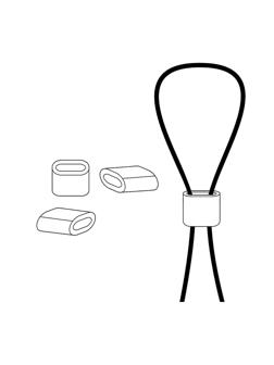 Клипса зажимная для стального троса WIRE-CLIP (100