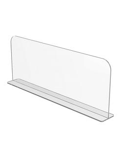 Разделитель пластик. Выс. 150 мм на Т-основ. DIVT-150, длина 380 мм 20 шт.