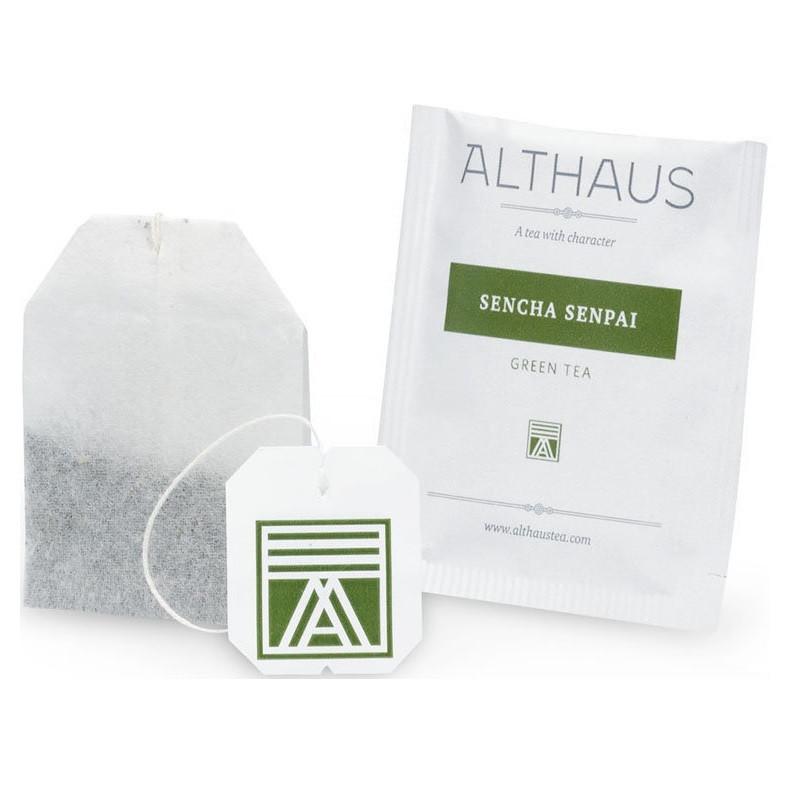 Чай зеленый в пакетиках Althaus Bio Sencha Select 20пакx1,75гр