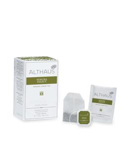 Чай зеленый в пакетиках Althaus Bio Sencha Select 20пакx1,75гр