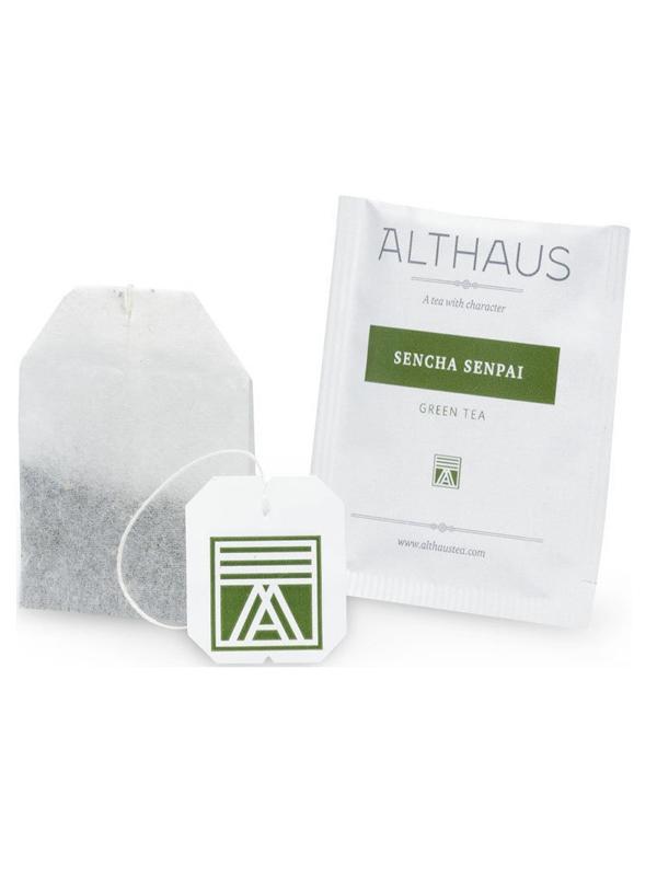 Чай зеленый в пакетиках Althaus Bio Sencha Select 20пакx1,75гр