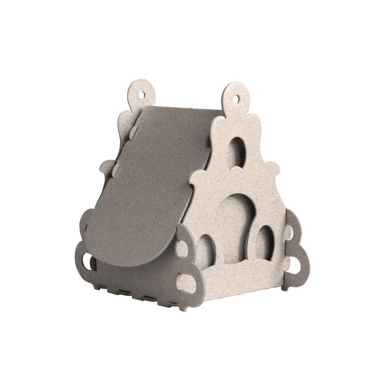 Набор для творчества сборный картонный домик для раскраш.,Пион,30010-501