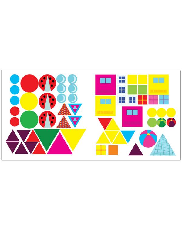 Книга развивающая с наклейками.Умный зайка.Форма,МС11003