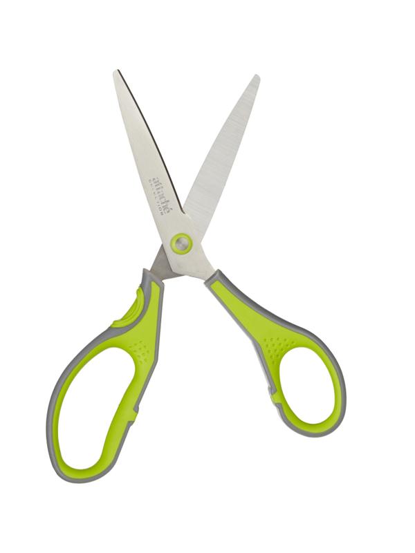 Ножницы Attache Selection 210-215 мм, цвет серо-салатовые