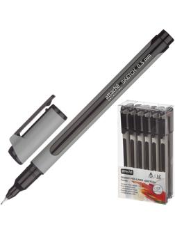 Линер Attache Selection корпус soft touch 0,5мм черный