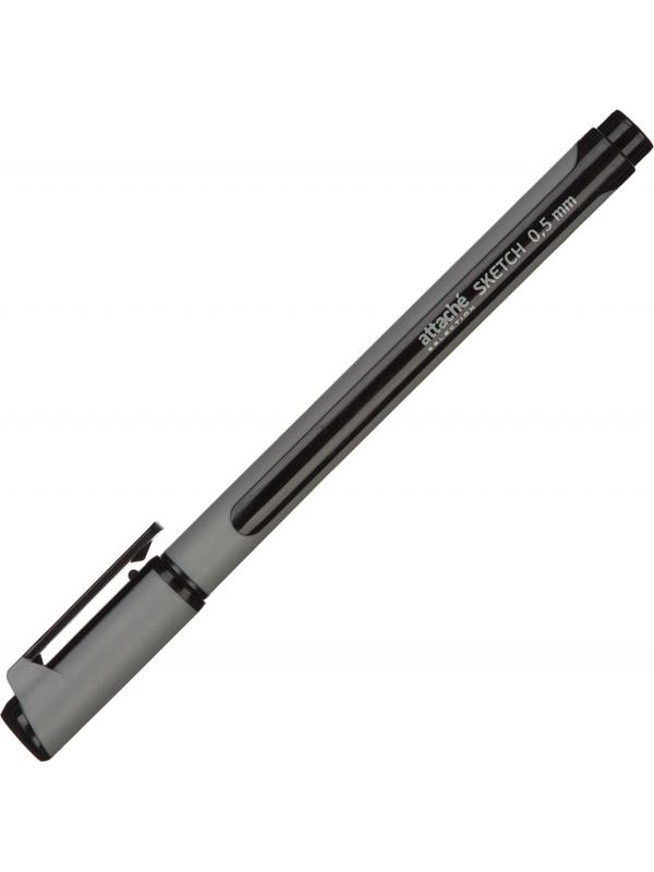 Линер Attache Selection корпус soft touch 0,5мм черный