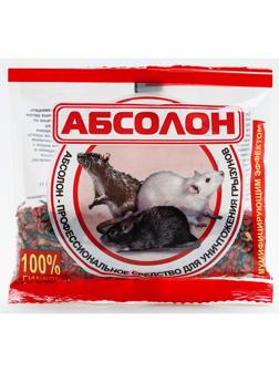 Средство от грызунов Абсолон зерно 100г пакет АЛП100