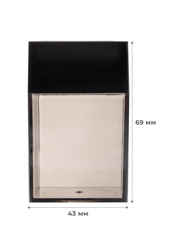 Скрепочница магнитная Attache с металл. скрепками 28 мм, цвет черный