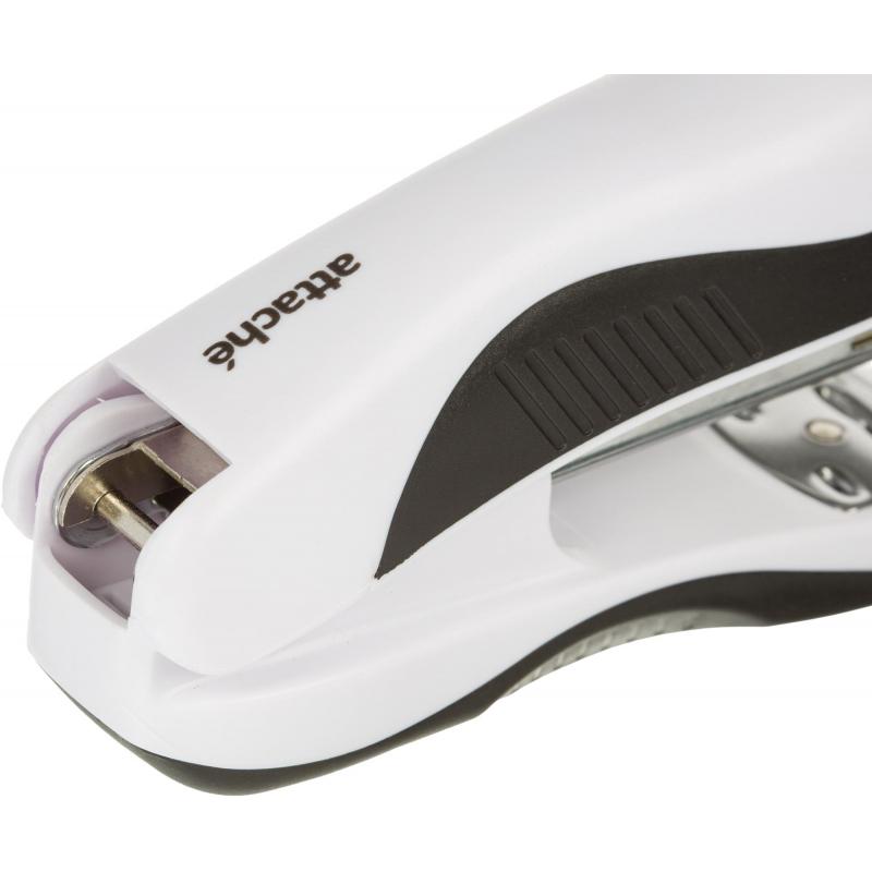 Степлер Attache Master до 20 листов,№24/6, 26/6 белый/черный